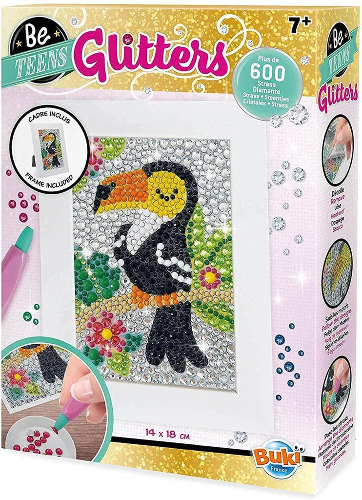 BUKI France DP004 Be Teens Glitters - Toucan - TOYBOX Toy Shop