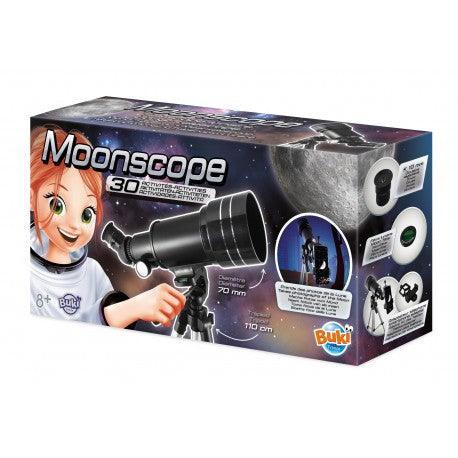 BUKI France Moonscope Telescope with 30 Activities - TOYBOX Toy Shop