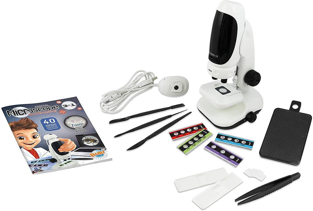 BUKI France MR700 - 3-in-1 Digital Video Microscope - TOYBOX Toy Shop