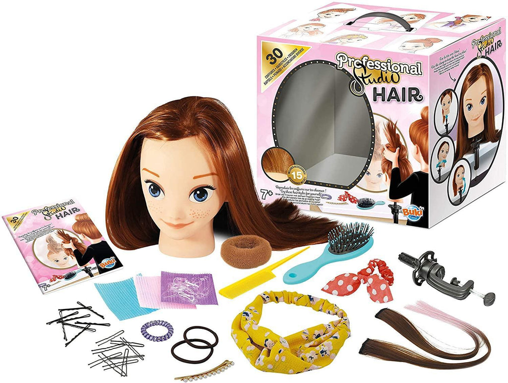 BUKI France Professional Studio Hair Styling Head - TOYBOX Toy Shop