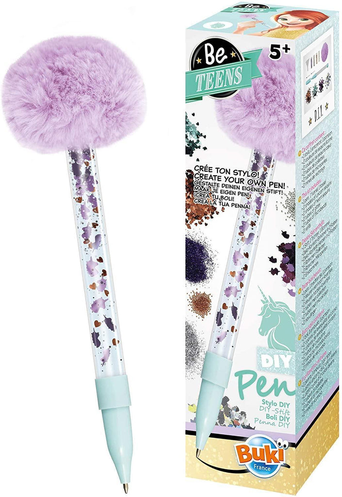 BUKI France STYL02 Be Teens Unicorn DIY Pen - TOYBOX Toy Shop