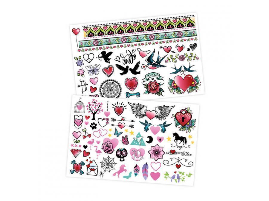 BUKI France TA001 - 75 Assorted Tattoos - TOYBOX Toy Shop