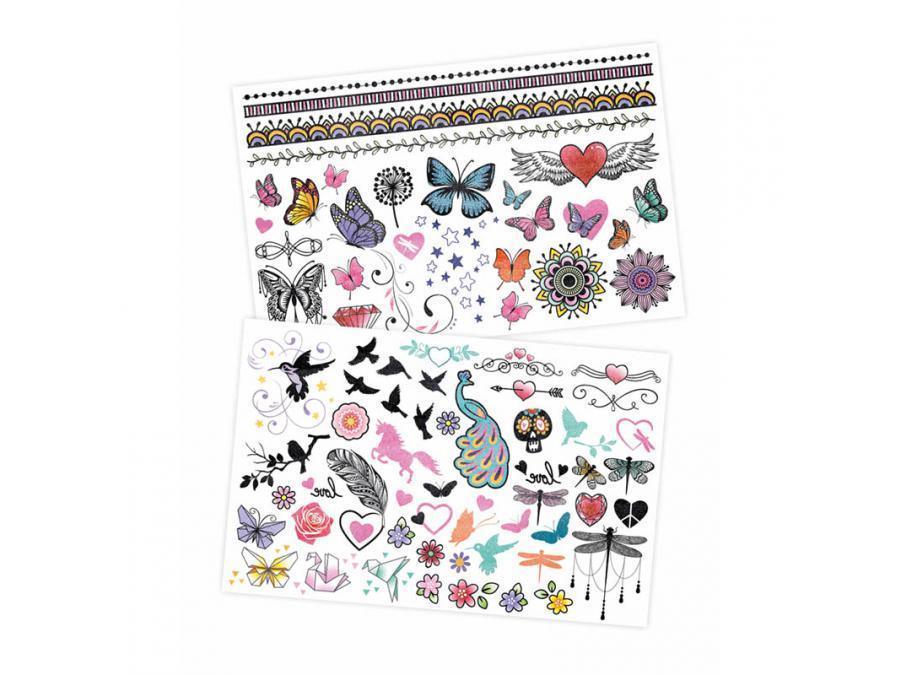 BUKI France TA001 - 75 Assorted Tattoos - TOYBOX Toy Shop