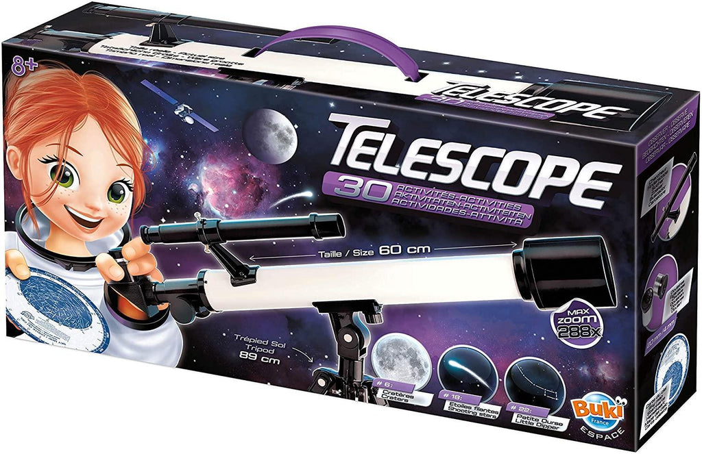 BUKI France Telescope 30 Activities - TOYBOX Toy Shop
