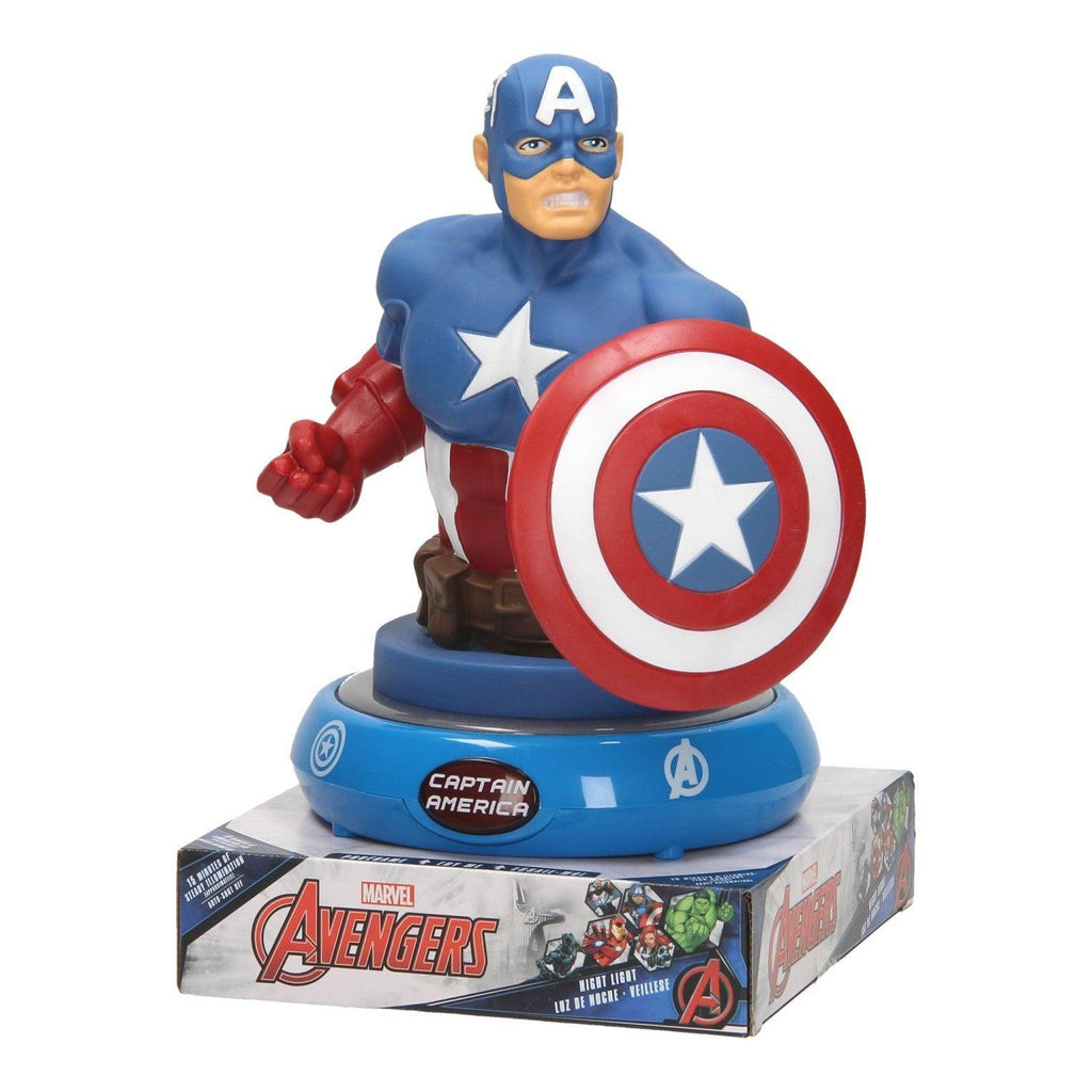 Captain America 3D Night Light - TOYBOX Toy Shop