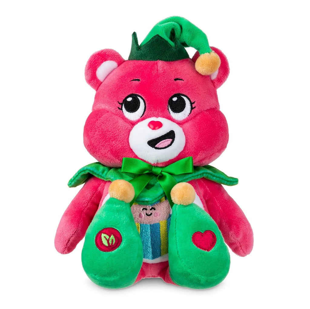 Care Bears 22cm Plush - Christmas Elf Great Giving Bear - TOYBOX Toy Shop