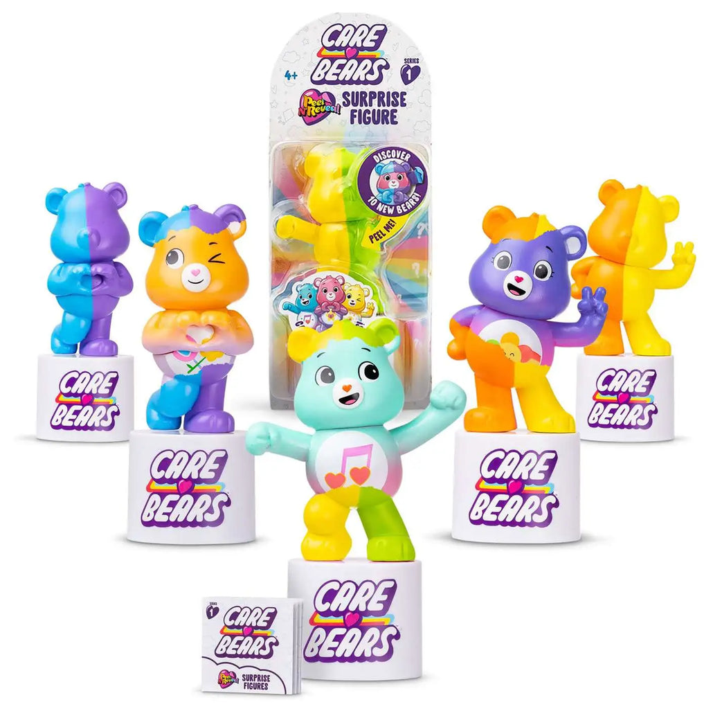 Care Bears Surprise Figures - Peel and Reveal Assorted - TOYBOX Toy Shop