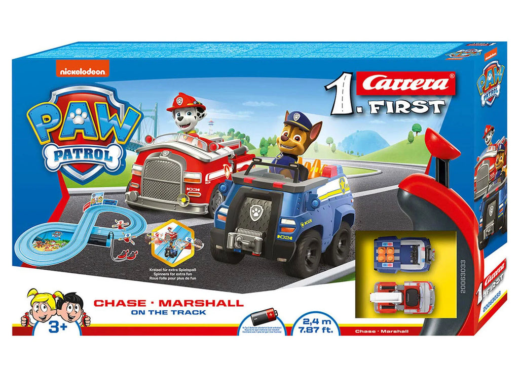 Carrera First Paw Patrol Track Car Racing Playset - TOYBOX Toy Shop