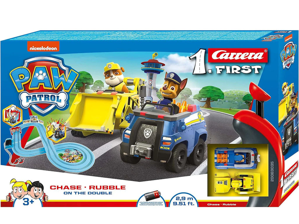 CARRERA First Race Track - PAW Patrol 'On the Double' - TOYBOX Toy Shop