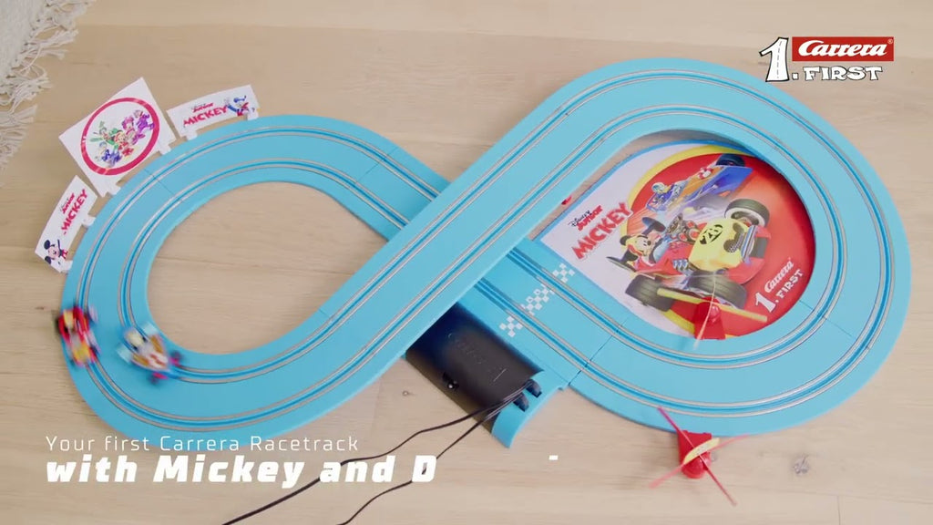 Carrera First Race Track - Mickey's Fun Race - TOYBOX Toy Shop