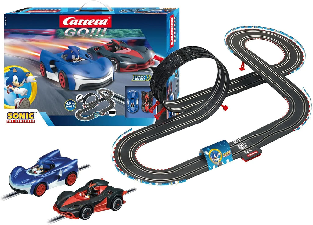 Carrera GO!!!  Sonic The Hedgehog Slot Car Racing Track - TOYBOX Toy Shop