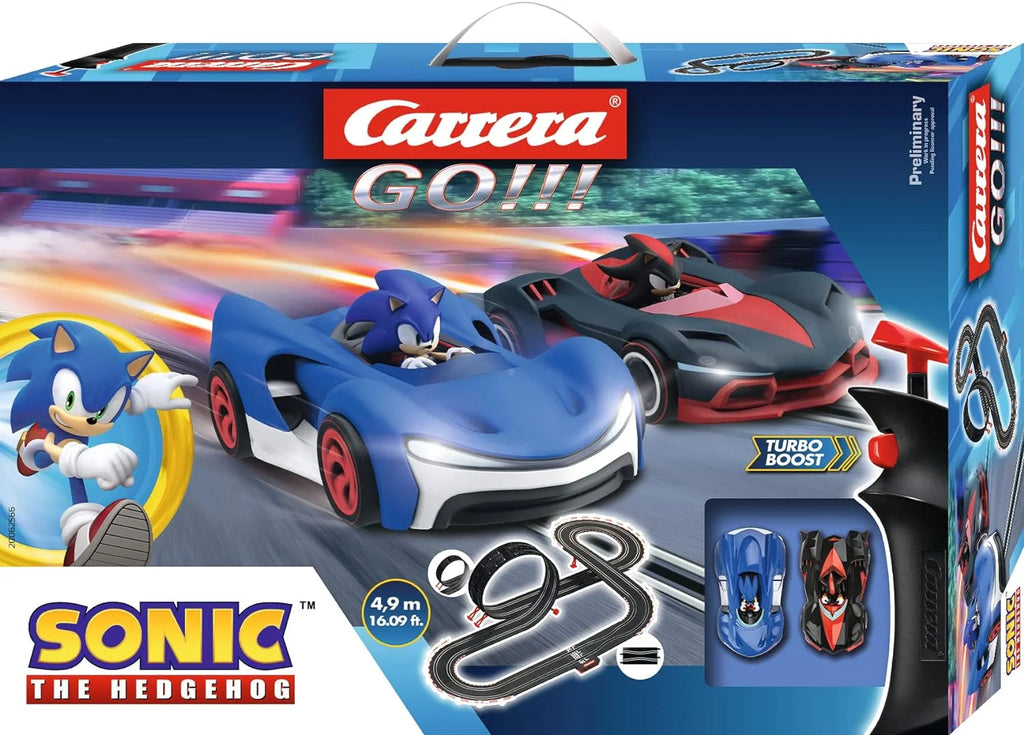 Carrera GO!!!  Sonic The Hedgehog Slot Car Racing Track - TOYBOX Toy Shop