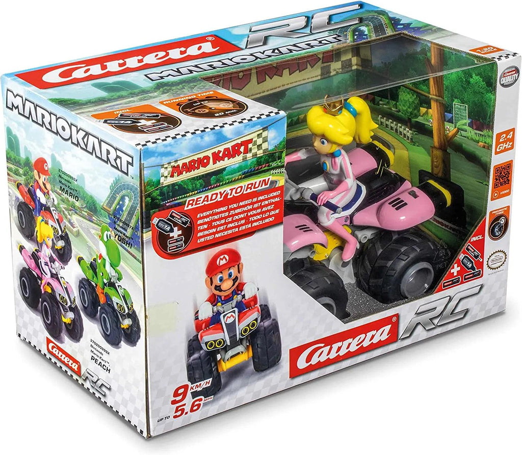 Carrera RC Nintendo Mario Kart 8 Peach Quad - TOYBOX Toy Shop
