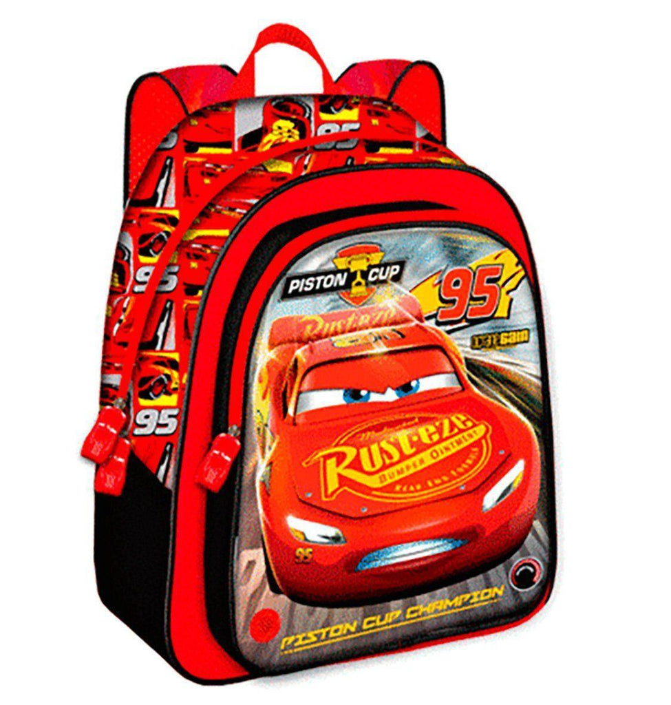 Cars McQueen 3D Light and Sound Backpack 42cm - TOYBOX Toy Shop