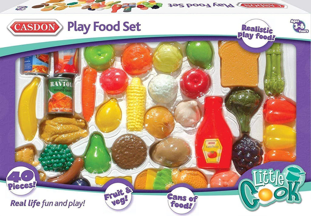 Casdon 618  Play Food Set - TOYBOX Toy Shop