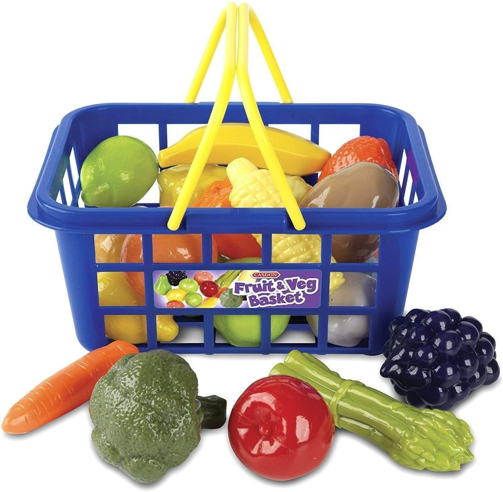 CASDON 633 Little Shopper Fruit and Vegetable Basket - TOYBOX Toy Shop