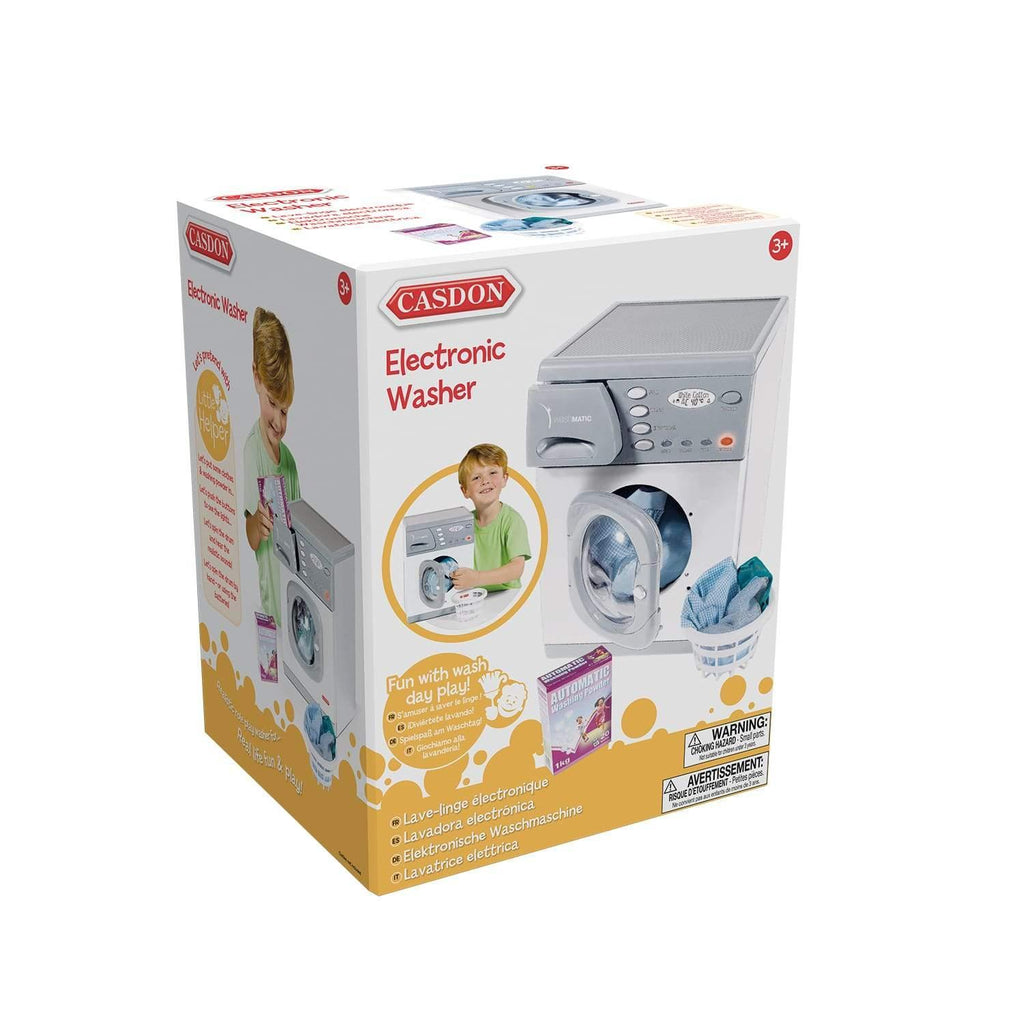 Casdon Toy Electronic Washing Machine - TOYBOX Toy Shop