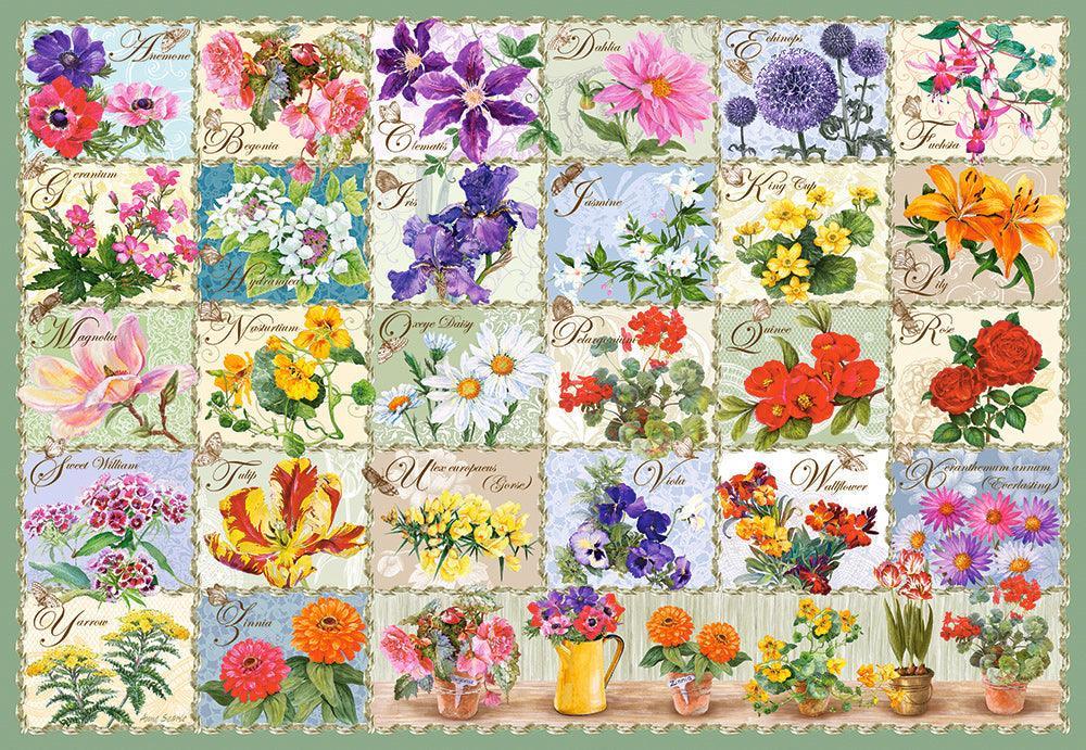 Castorland 1000 Piece Jigsaw Puzzle - Vintage Floral - TOYBOX Toy Shop
