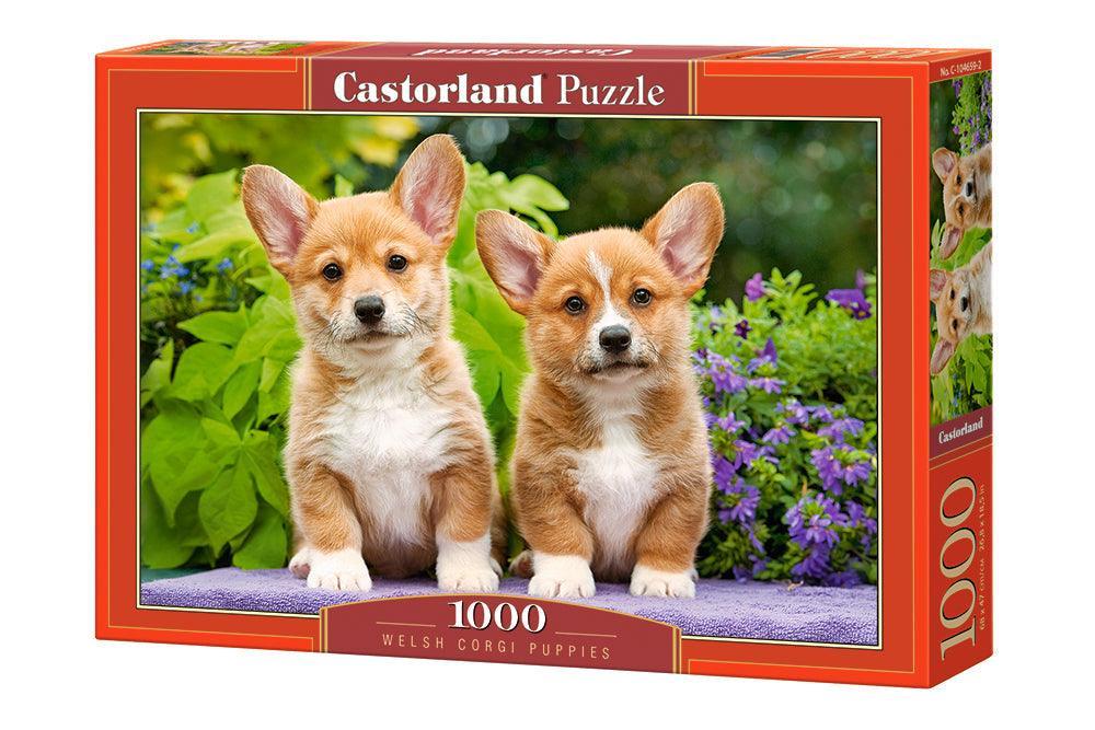 Castorland 1000 Piece Jigsaw Puzzle - Welsh Corgi Puppies - TOYBOX Toy Shop