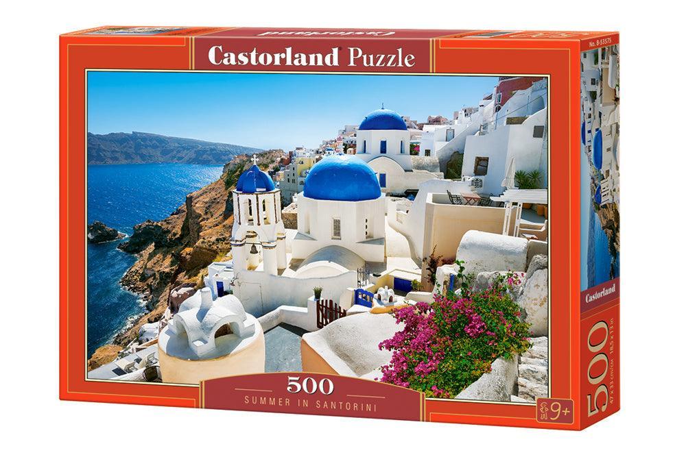 Castorland 500 Piece Jigsaw Puzzle - Summer in Santorini - TOYBOX Toy Shop