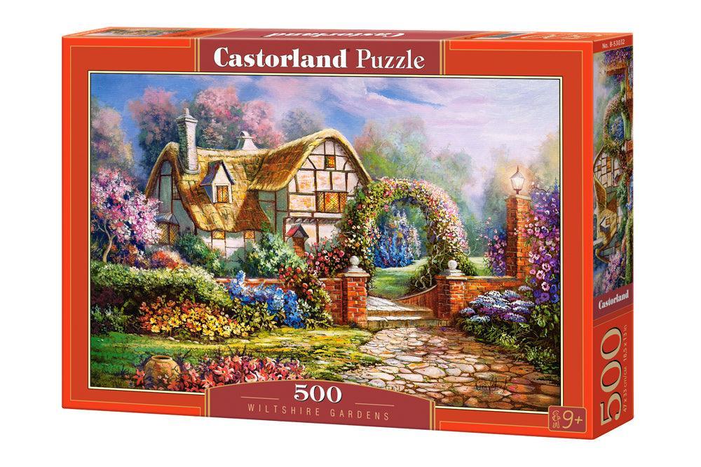 Castorland 500 Piece Jigsaw Puzzle - Wiltshire Gardens - TOYBOX Toy Shop