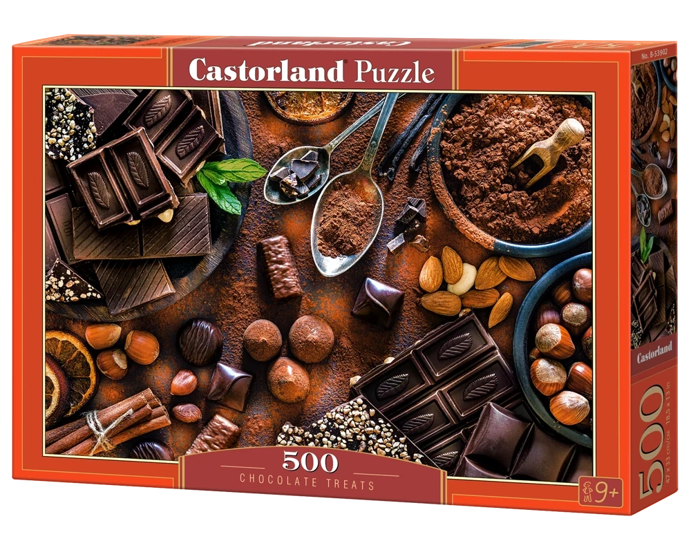 Castorland Puzzle Chocolate Treats (500 pcs) - TOYBOX Toy Shop