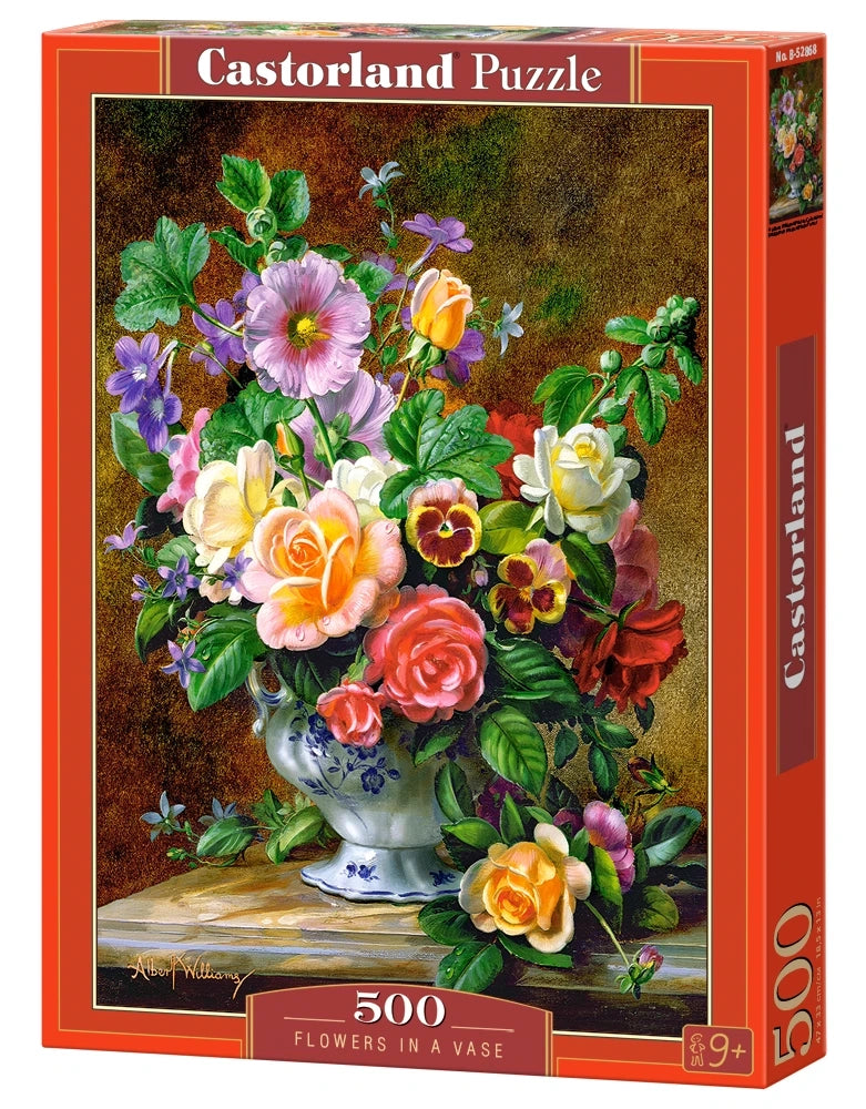 Castorland Puzzle Flowers in a Vase (500 pcs) - TOYBOX Toy Shop