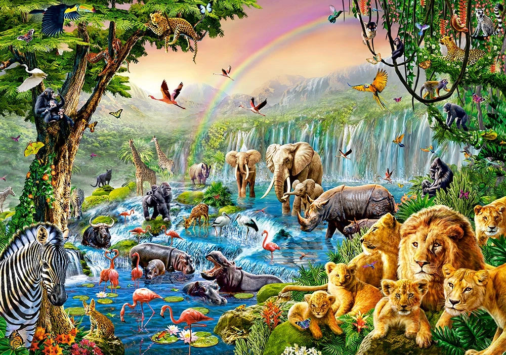 Castorland Puzzle Jungle River (500 pcs) - TOYBOX Toy Shop