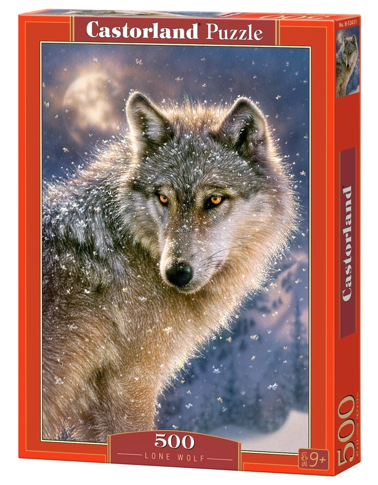 Castorland Puzzle Lone Wolf (500 pcs) - TOYBOX Toy Shop