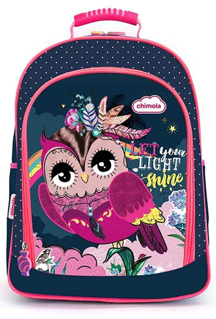 Chimola Owl Triple Adaptable Backpack 45cm - TOYBOX Toy Shop
