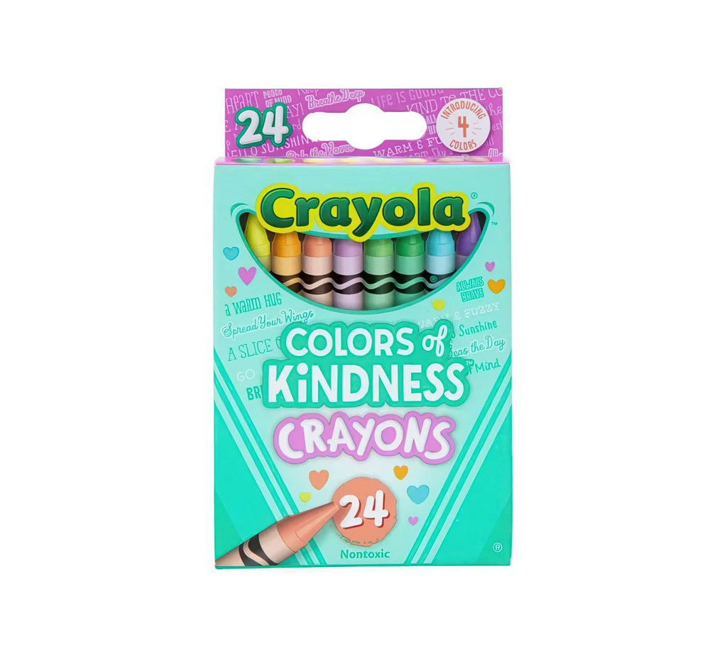 Colours of Kindness Crayons 24 Count - TOYBOX Toy Shop