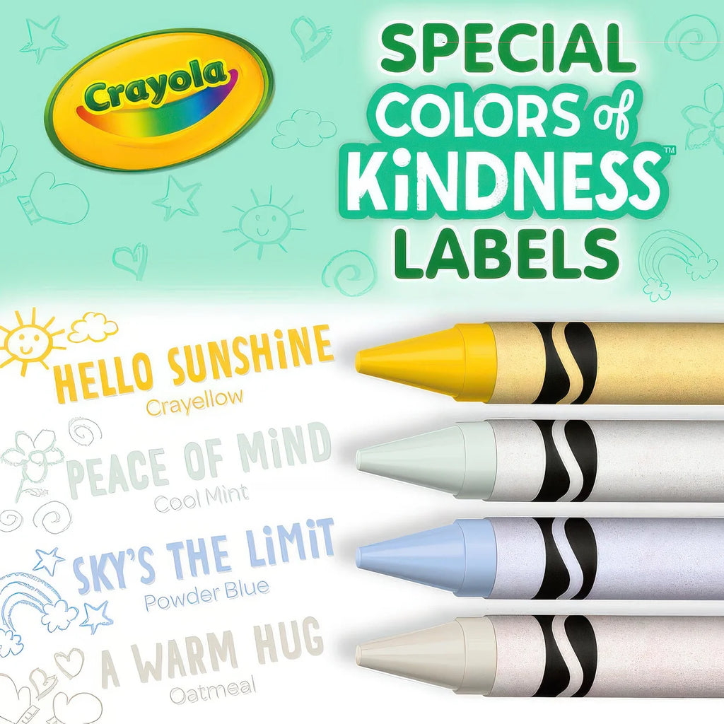 Colours of Kindness Crayons 24 Count - TOYBOX Toy Shop