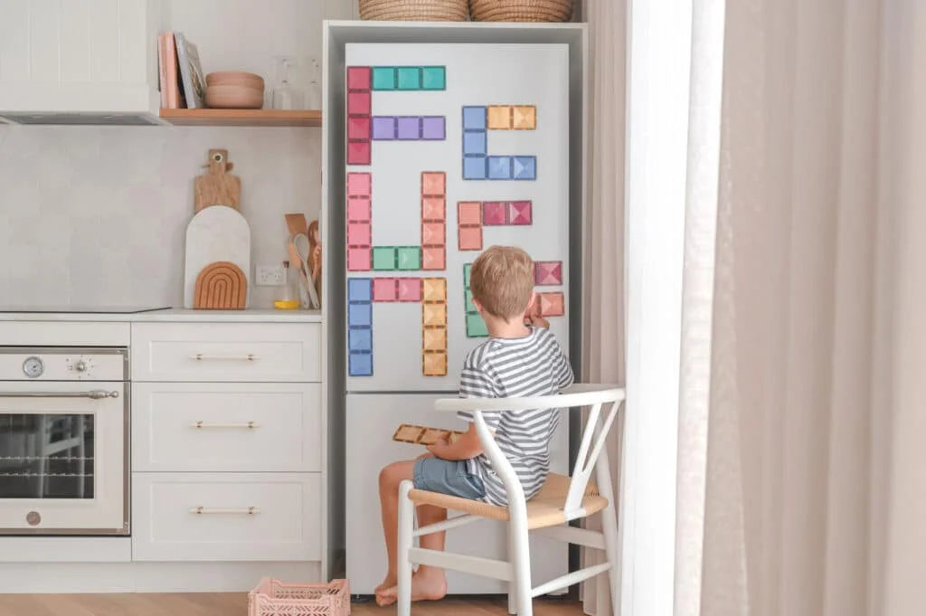 Connetix Magnetic Tiles Pastel Rectangle Pack 24 pc - TOYBOX Toy Shop