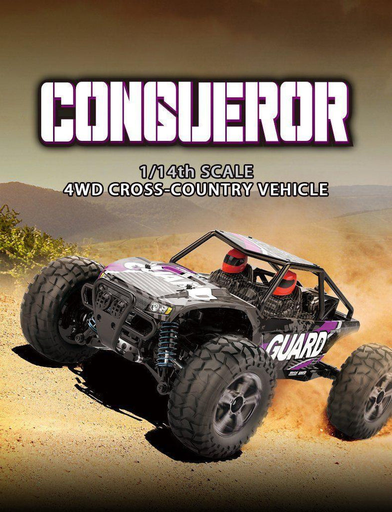 Conqueror 1:14 Scale 4x4 Climbing RC Remote Control Car - TOYBOX Toy Shop