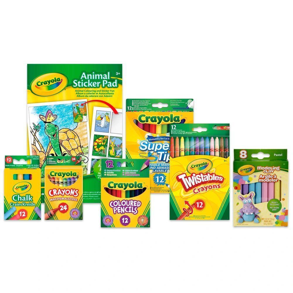 Crayola Colour And Create Tub With Over 70 Pieces - TOYBOX Toy Shop