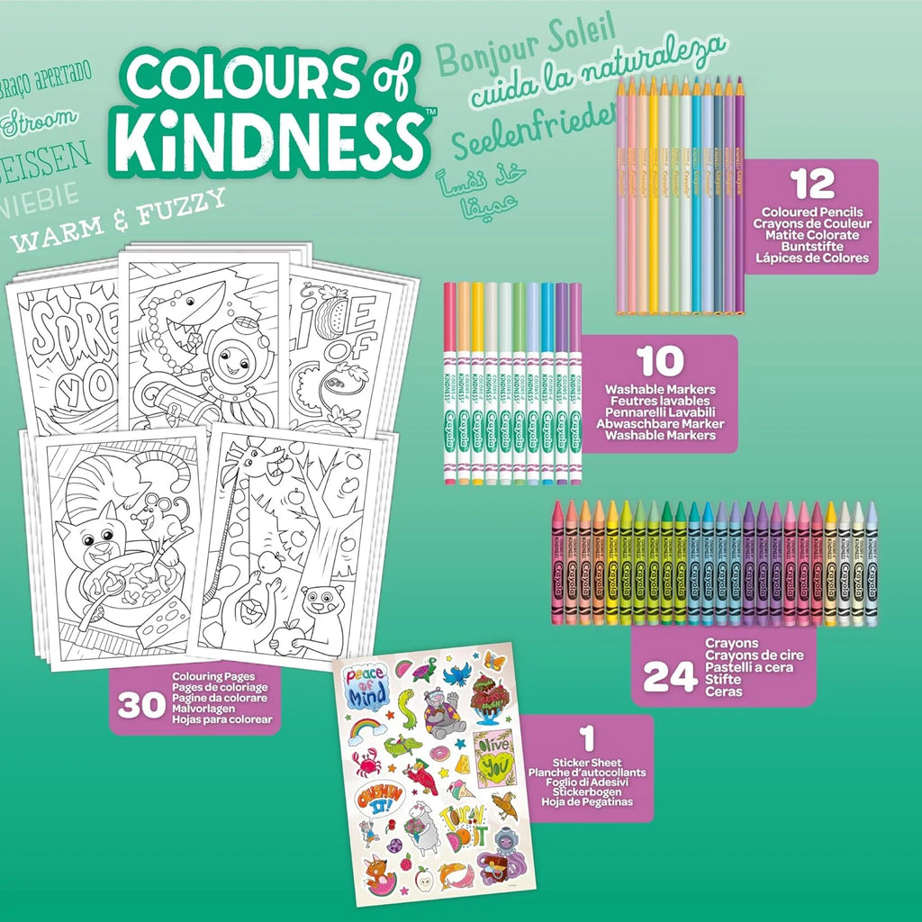 Crayola Colours of Kindness Art Case - TOYBOX Toy Shop