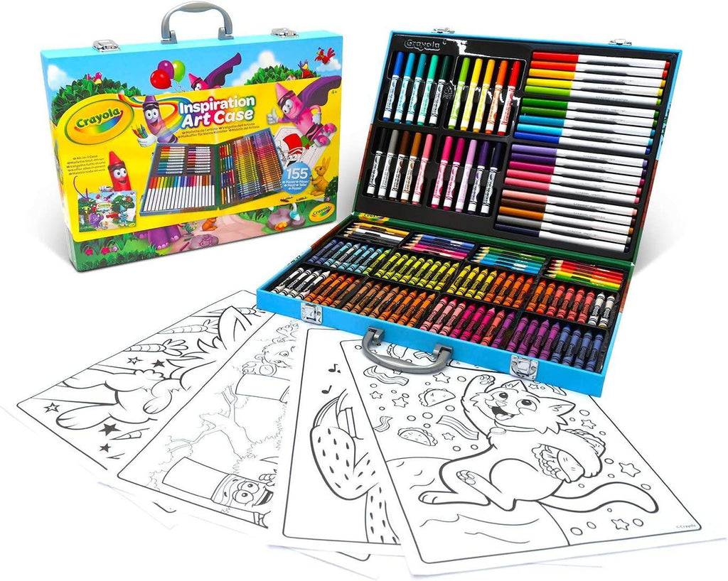 Crayola Inspiration Complete Artist Briefcase 155pcs - TOYBOX Toy Shop