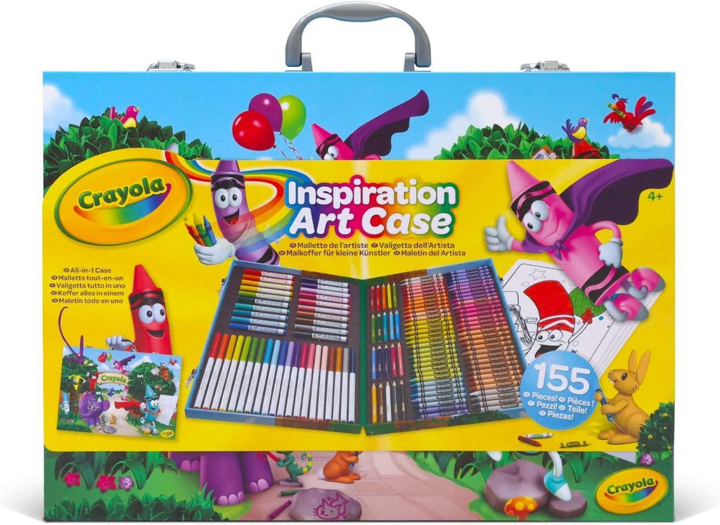 Crayola Inspiration Complete Artist Briefcase 155pcs - TOYBOX Toy Shop