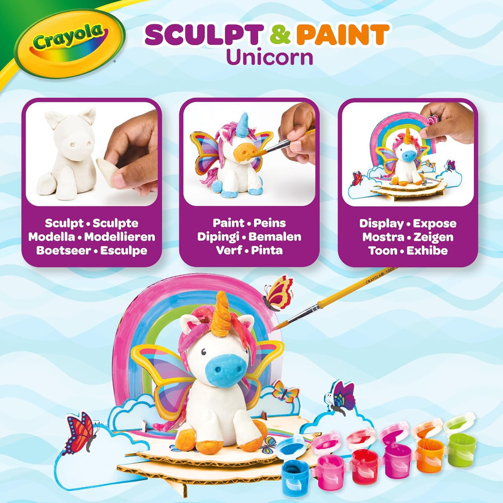 Crayola Paint & Sculpt Unicorn - TOYBOX Toy Shop