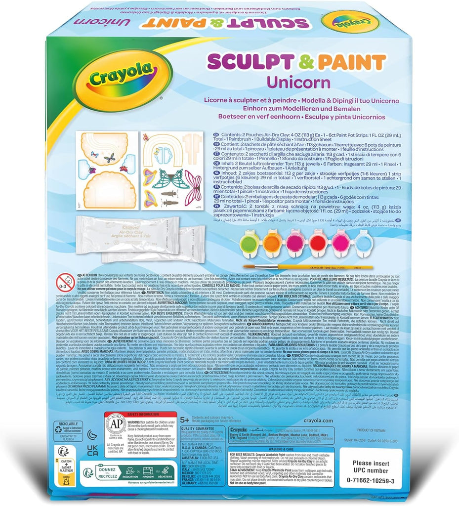 Crayola Paint & Sculpt Unicorn - TOYBOX Toy Shop