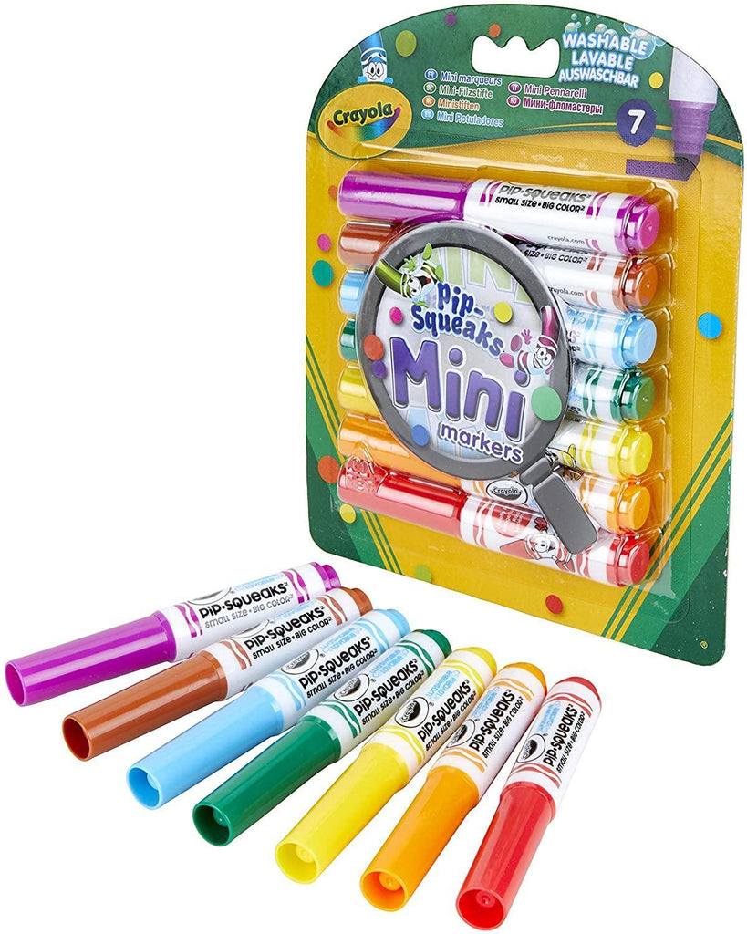 Crayola Pip-Squeaks 7 Mini Markers - TOYBOX Toy Shop