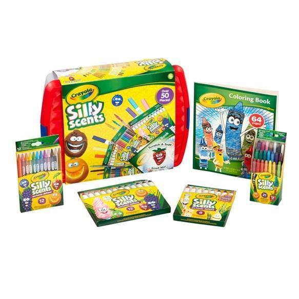 Crayola Silly Scents Tub - 50 Piece Art Playset - TOYBOX Toy Shop