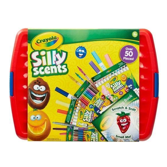 Crayola Silly Scents Tub - 50 Piece Art Playset - TOYBOX Toy Shop