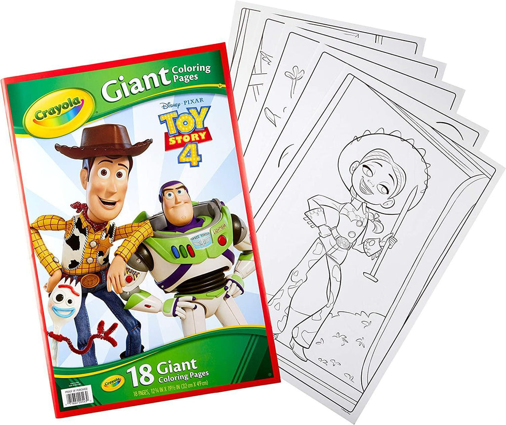 Crayola Toy Story Giant Coloring Pages - TOYBOX Toy Shop