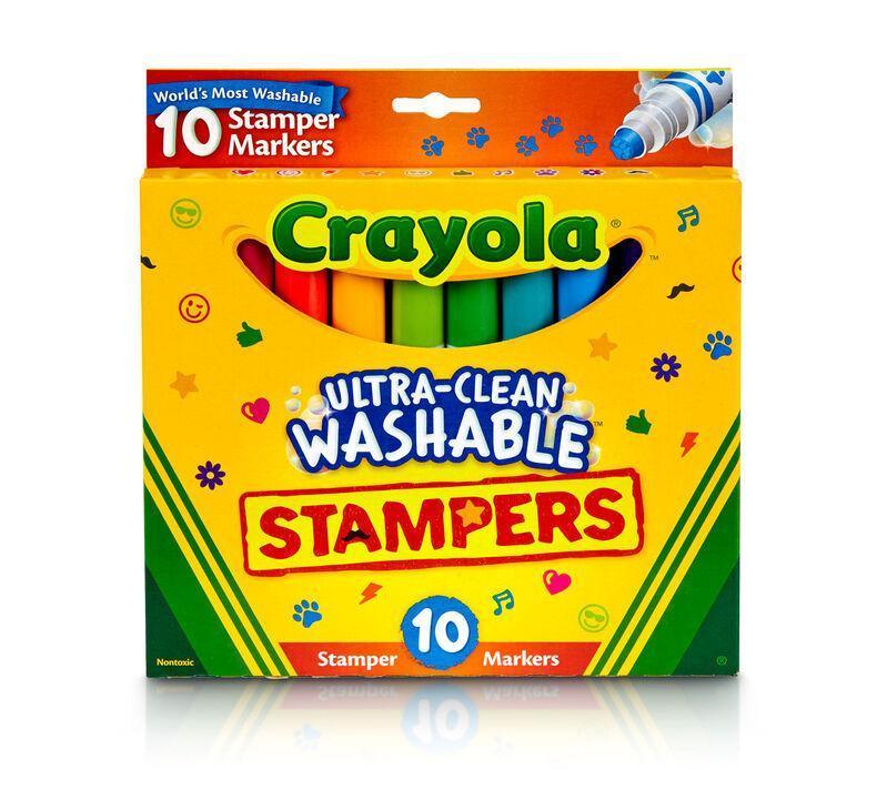 Crayola Ultra-Clean Washable Marker Stampers - TOYBOX Toy Shop