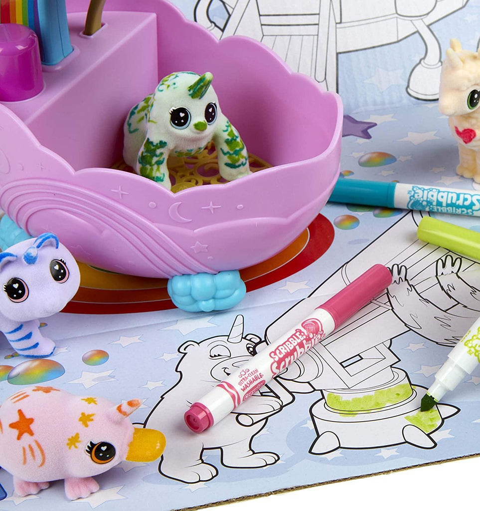 Crayola Washimals Peculiar Pets - Rainbow Wellness Set - TOYBOX Toy Shop