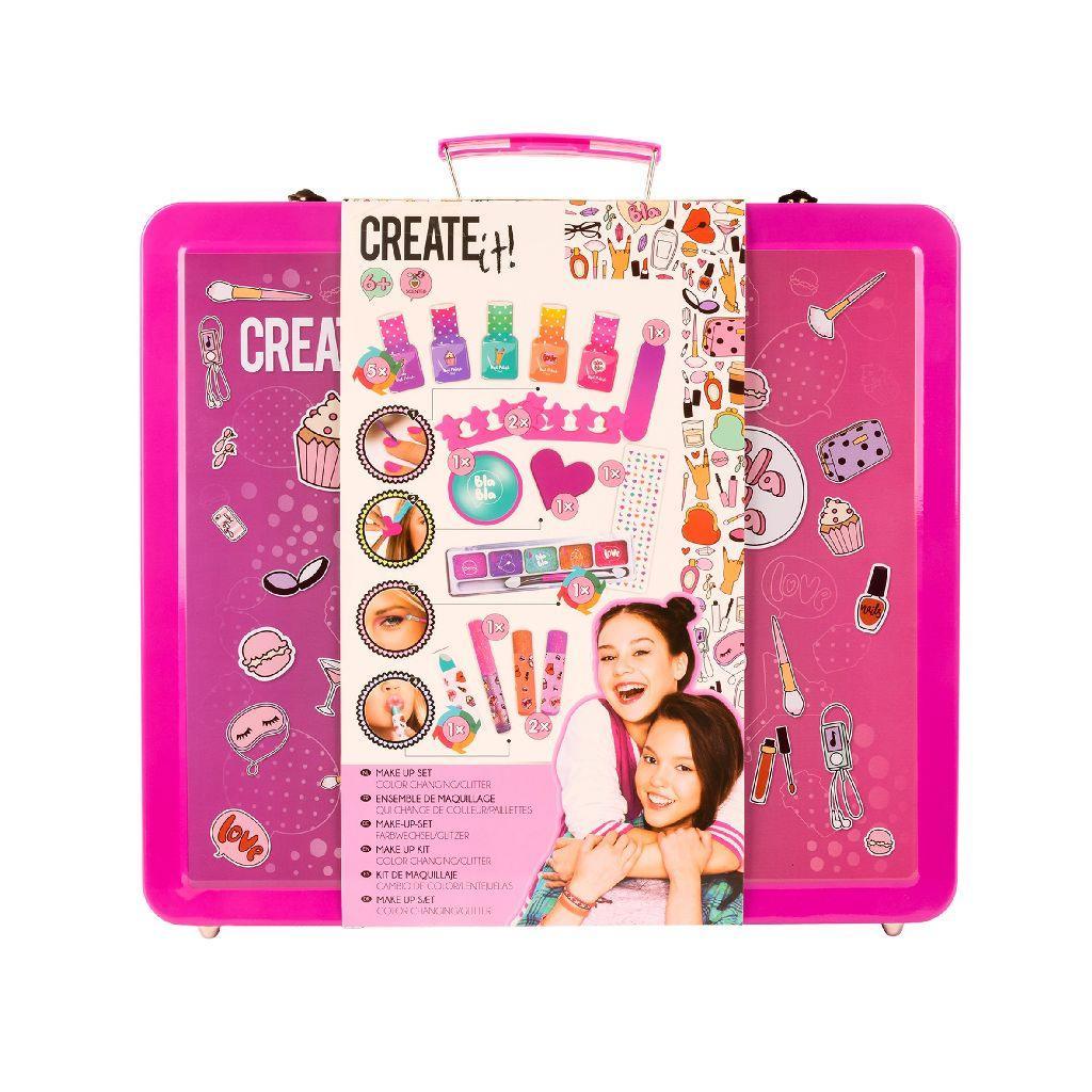 Create It! Makeup Kit Colour Changing/Glitter - TOYBOX Toy Shop