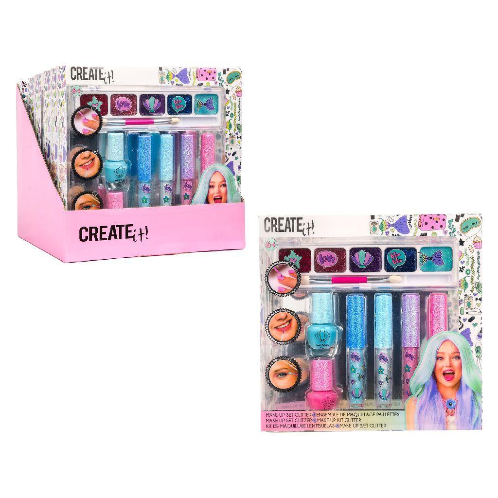 Create It! Makeup Kit Glitter 7pcs - TOYBOX Toy Shop