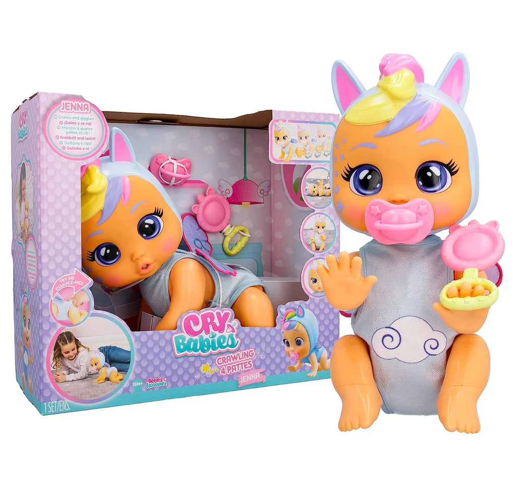 CRY BABIES Crawling Jenna - TOYBOX Toy Shop