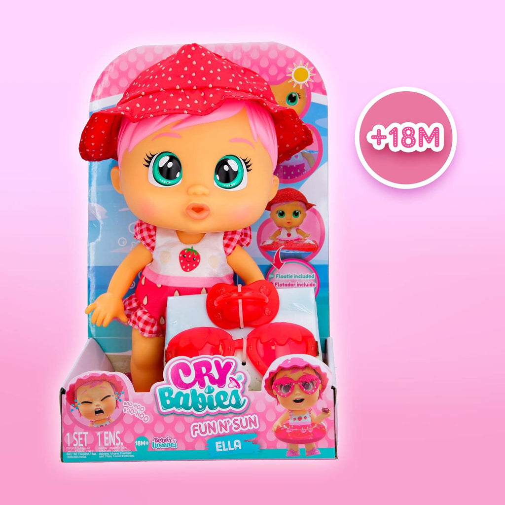 CRY BABIES Fun n' Sun Ella Doll - TOYBOX Toy Shop